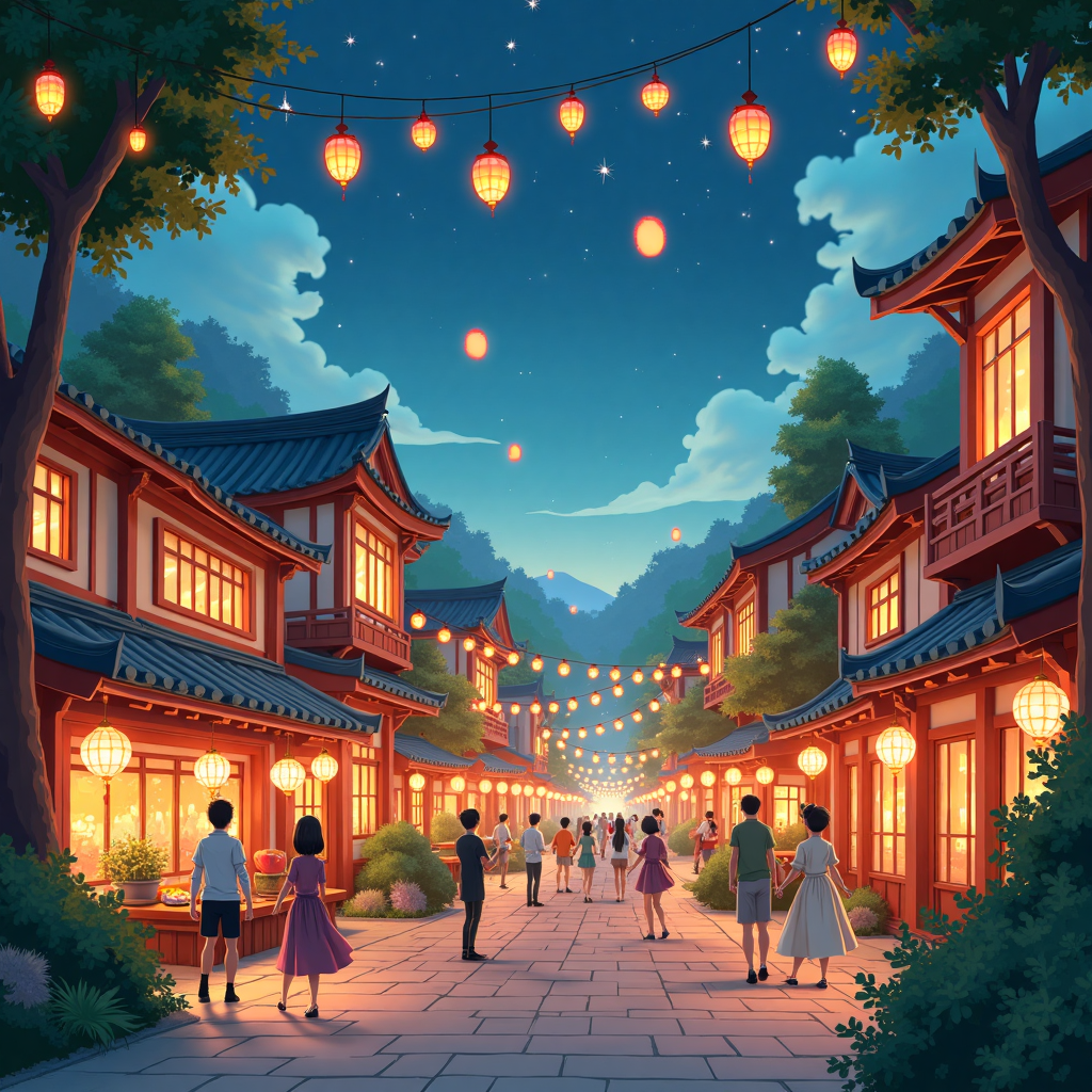 An example of a Ghibli-styled AI-rendered image